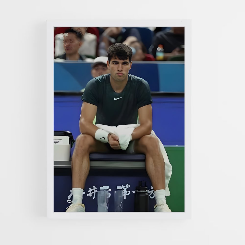 Poster Carlos de alcaraz – affiche Tennis (vue 3)